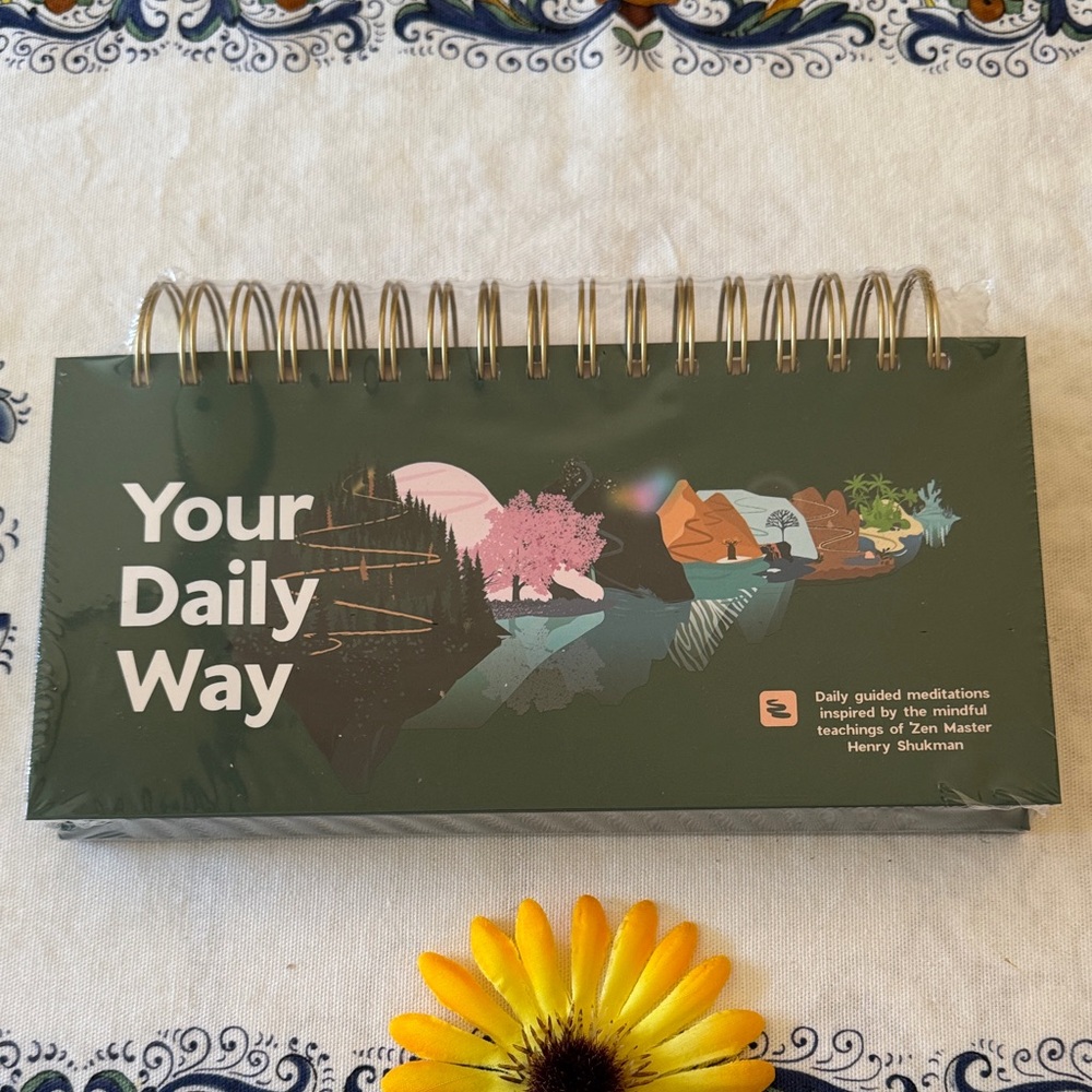 🩷 Your Daily Way; Brand New in Wrap - Meditation Book inspired by Henry Shukman!